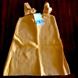 Zara Girls Knit Pinafore